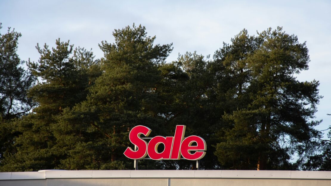 Sale sign